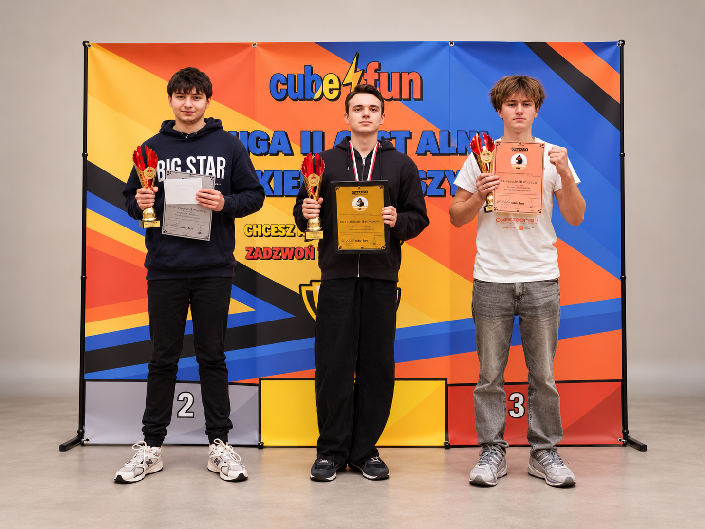 160 zawodników i sześć konkurencji. Cube4fun Szansa Cubing 2026 za nami!
